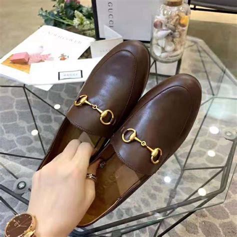 gucci loafers brown women.